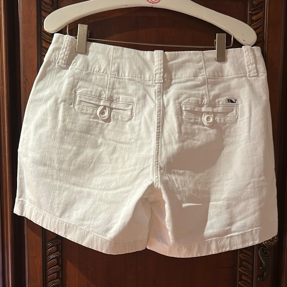 Vineyard Vines White Herringbone 5” everyday Shorts Classic Style new with tag - Picture 2 of 9